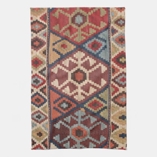 Oriënt Turks tapijt Theedoek (Verticaal)