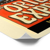 Orient Uitdrukkelijke Tak, voeg tekst toe personal Poster (Hoek)