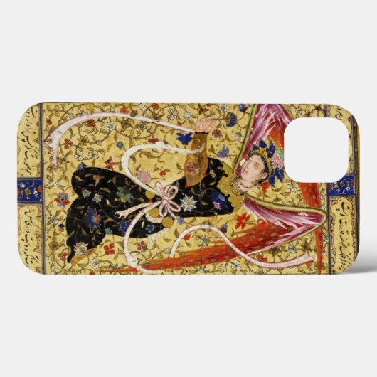 ORIENTAAL ANGEL MET STROMEN EN WITTE BOW Case-Mate iPhone CASE (Achterkant (horizontaal))