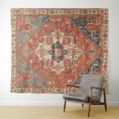 ORIENTAAL ANTIEK ONTWERP WANDKLEED (In Situ (horizontaal))