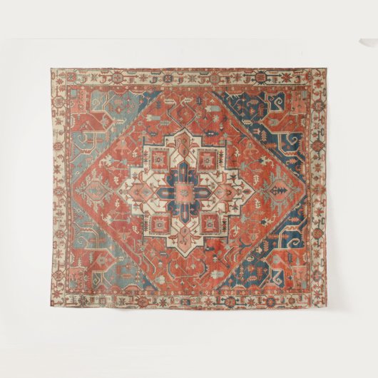 ORIENTAAL ANTIEK ONTWERP WANDKLEED (Voorkant (horizontaal))