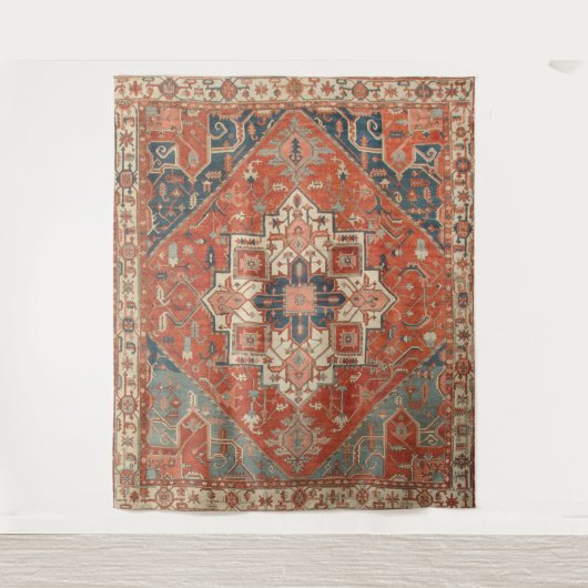 ORIENTAAL ANTIEK ONTWERP WANDKLEED (Voorkant)