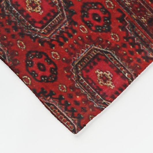 orientaal geneesmiddel fleece deken (Hoek)