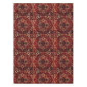 Orientaal tapeontwerp in donkerrood tafelkleed (Voorkant)