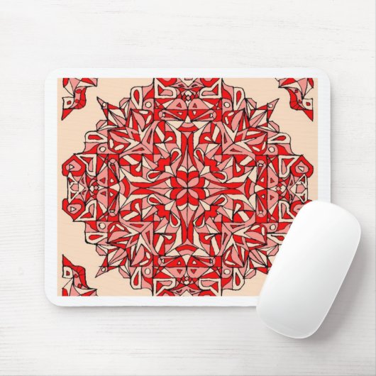 Orientaal tapeontwerp! muismat (Met muis)