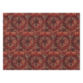 Orientaal tapepatroon in donkerrood tafelkleed (Voorkant (Horizontaal))