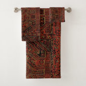 Orientaal tapijt - geometrisch stampatroon bad handdoek (Insitu)