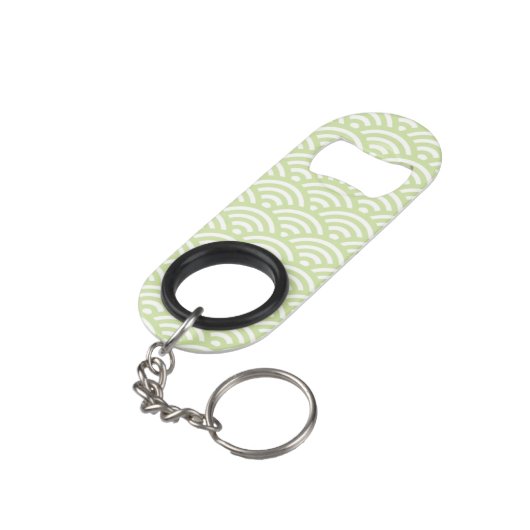 Oriëntaalgolflengte Sleutelhanger Flessenopener (Achterkant Gekanteld)