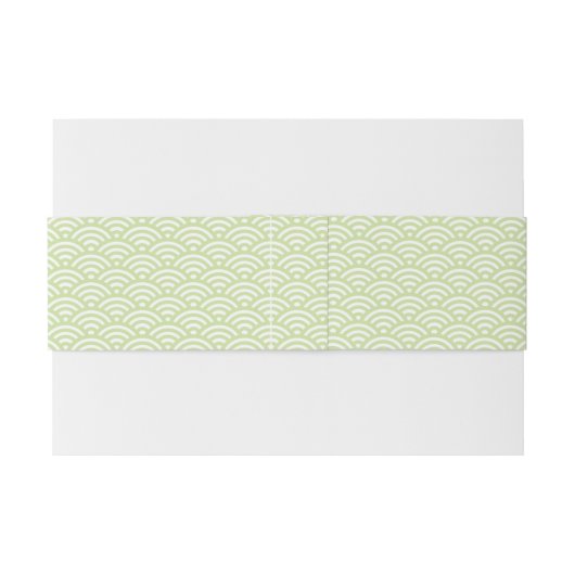 Oriëntaalgolflengte Uitnodigingen Wikkel (Achterkant Voorbeeld)
