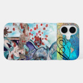 ORIËNTAALS SPROOKJES INITIALEN iPhone HOESJE (Achterkant horizontaal)