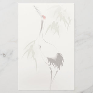 Oriëntaalschilderij, roodvolle kraan briefpapier