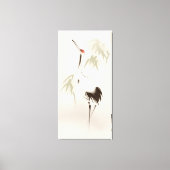 Oriëntaalschilderij, roodvolle kraan canvas afdruk (Voorkant)