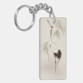 Oriëntaalschilderij, roodvolle kraan sleutelhanger (Voorkant Links)