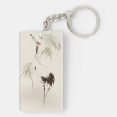 Oriëntaalschilderij, roodvolle kraan sleutelhanger (achterkant)