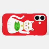 Oriëntaalse Gelukskat Case-Mate iPhone Case (Achterkant (horizontaal))