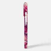 Oriëntaalse vector abstracte Geisha roze fractale Case-Mate iPhone Case (Achterkant / Links)