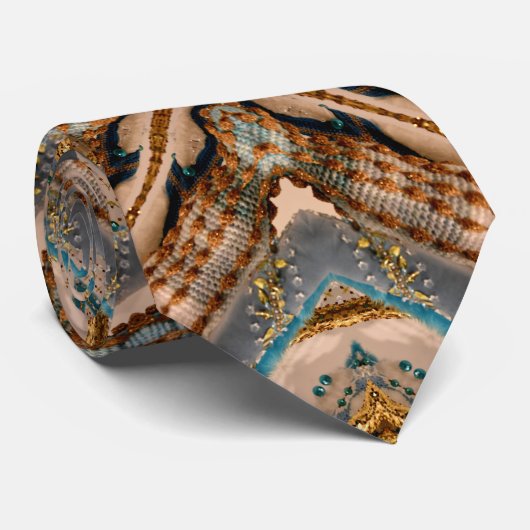 Oriental - 2 Stropdas (Opgerold)