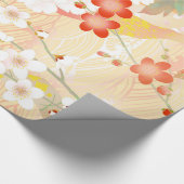 Oriental Accent Japanse Floral Soft Colors-1 Cadeaupapier (Hoek)