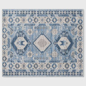 Oriental Antiek Blue Kilim Rug Cadeaupapier (Vlak)