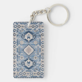 Oriental Antiek Blue Kilim Rug Sleutelhanger