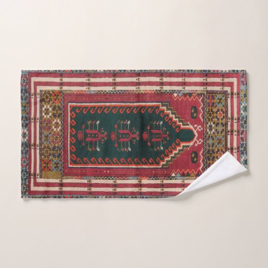 Oriental Antiek Kilim Rug Bad Handdoek (Handdoek)