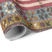 Oriental Antiek Kilim Rug Cadeaupapier (Rol Hoek)