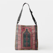 Oriental Antiek Kilim Rug Crossbody Tas (Achterkant)