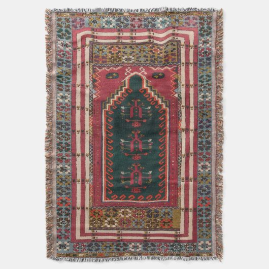 Oriental Antiek Kilim Rug Deken (Voorkant Verticaal)