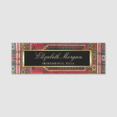 Oriental Antiek Kilim Rug Naamplaatje (Voorkant)