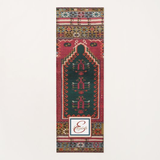 Oriental Antiek Kilim Rug Yogamat (Voorkant)
