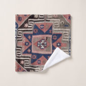 Oriental Antiek Red Kilim Rug Bad Handdoek (Wasdoekje)