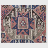 Oriental Antiek Red Kilim Rug Cadeaupapier (Vlak)