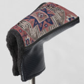 Oriental Antiek Red Kilim Rug Golfheadcover (3/4 voorkant)