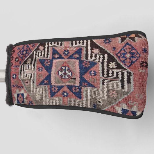 Oriental Antiek Red Kilim Rug Golfheadcover (Voorkant)