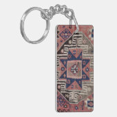 Oriental Antiek Red Kilim Rug Sleutelhanger (Voorkant Links)