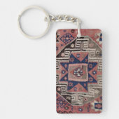 Oriental Antiek Red Kilim Rug Sleutelhanger (Voorkant)