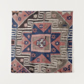 Oriental Antiek Red Kilim Rug Wandkleed (Voorkant)