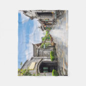 Oriental Architecture fleece deken (Voorkant)