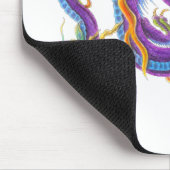 Oriental Asian Dragon Tattoo Muismat (Hoek)