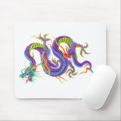 Oriental Asian Dragon Tattoo Muismat (Met muis)