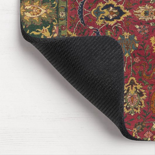 Oriental Asian Rug Pattern Muismat (Hoek)