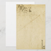 Oriental Bamboo Briefpapier (Voorkant / Achterkant)