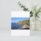 Oriental Bay Wellington Harbour Briefkaart (Staand voorkant)