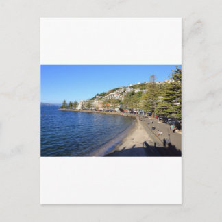 Oriental Bay Wellington Harbour Briefkaart