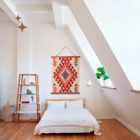 Oriental Beige Turkse Kilim Rug Wall