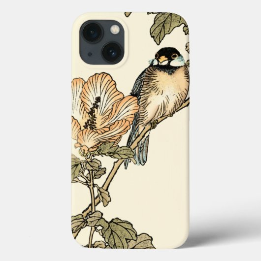 Oriental Bird Perch op Branch Case-Mate iPhone Case (Achterkant)