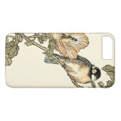 Oriental Bird Perch op Branch Case-Mate iPhone Case (Achterkant (Horizontaal))