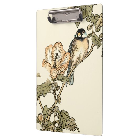 Oriental Bird Perch op Branch Klembord (Links)