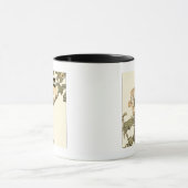 Oriental Bird Perch op Branch Mok (Midden)