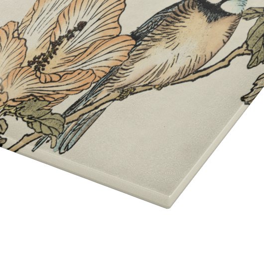 Oriental Bird Perch op Branch Snijplank (Hoek)